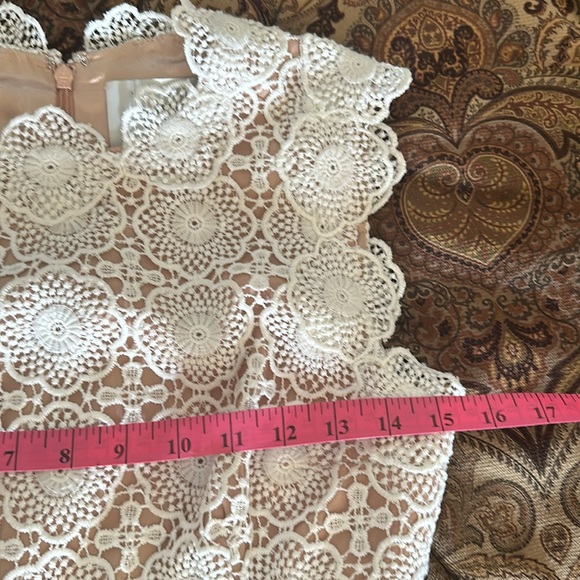 NWT HD in Paris lace dress 2 Petite - Picture 4 of 7